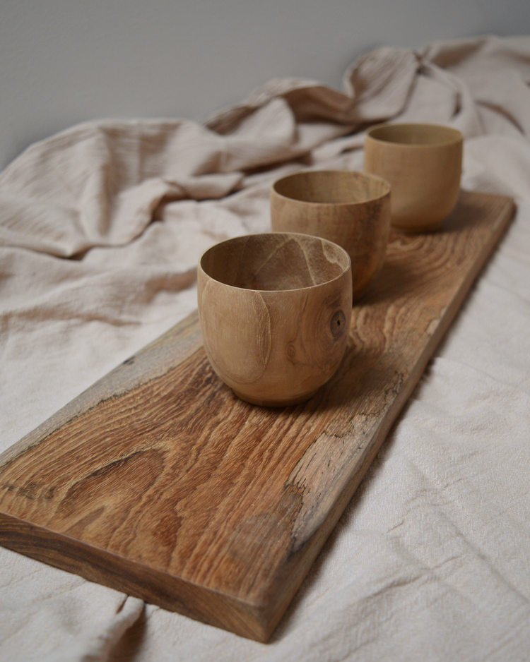Planches, pots, plateaux