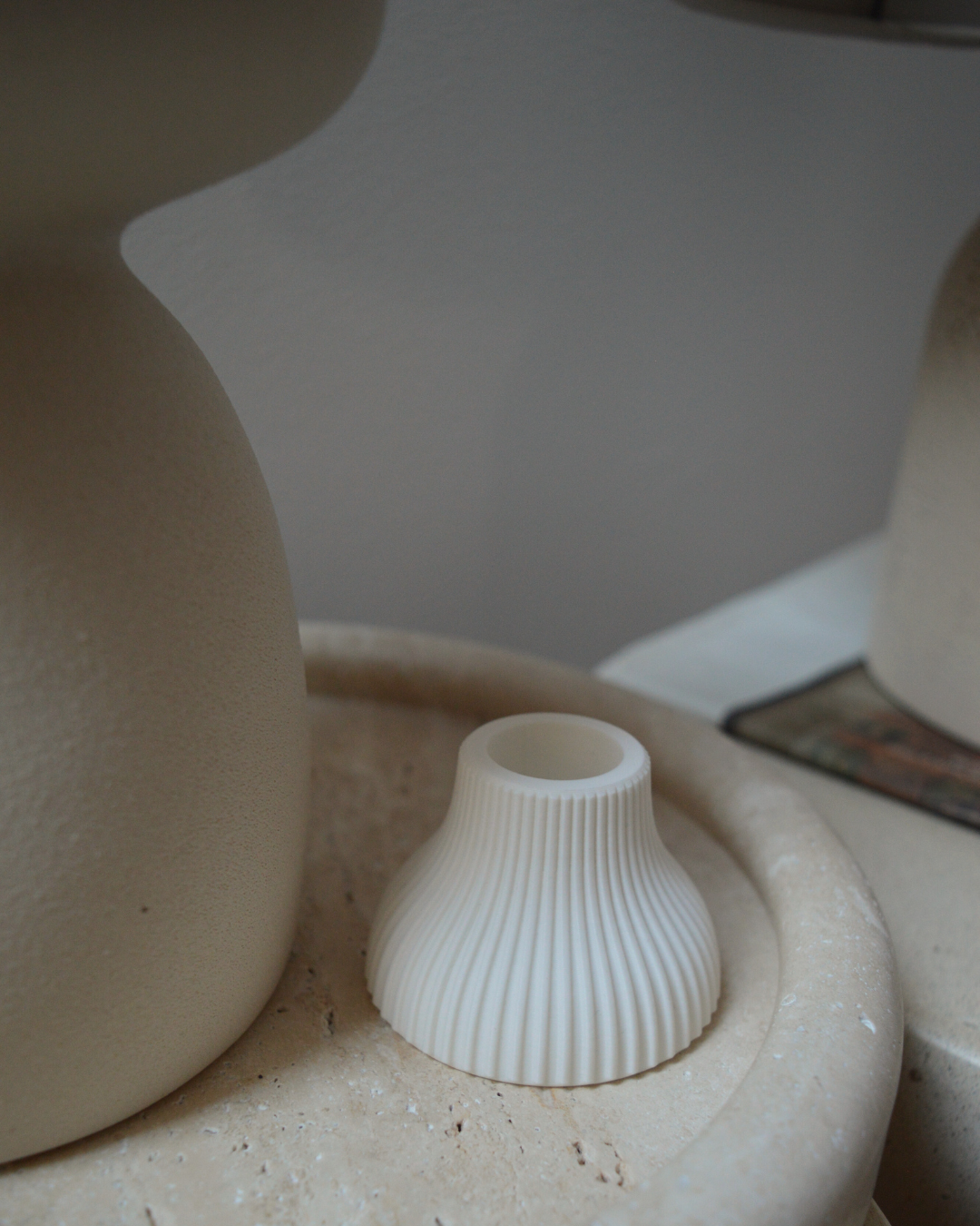 BOUGEOIR · Jade, strié