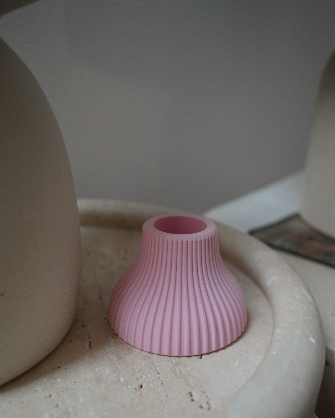 BOUGEOIR · Jade, strié