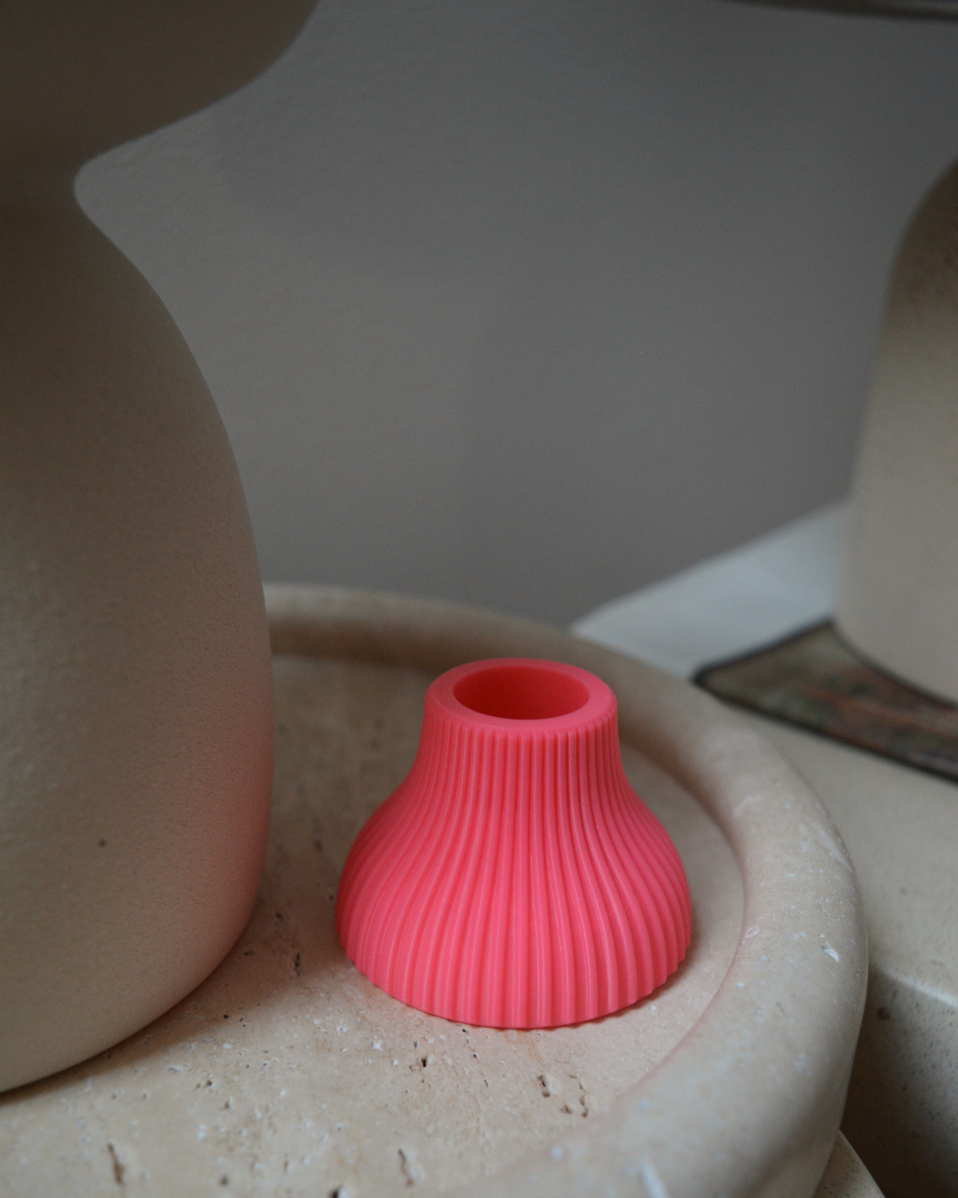 BOUGEOIR · Jade, strié