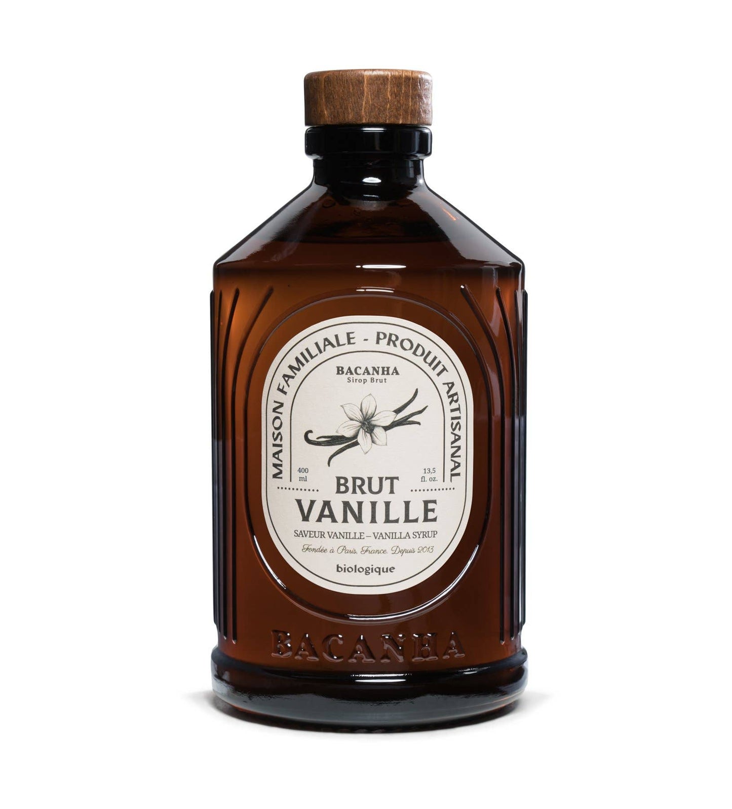 Sirop de Vanille Brut Biologique - 400 ml