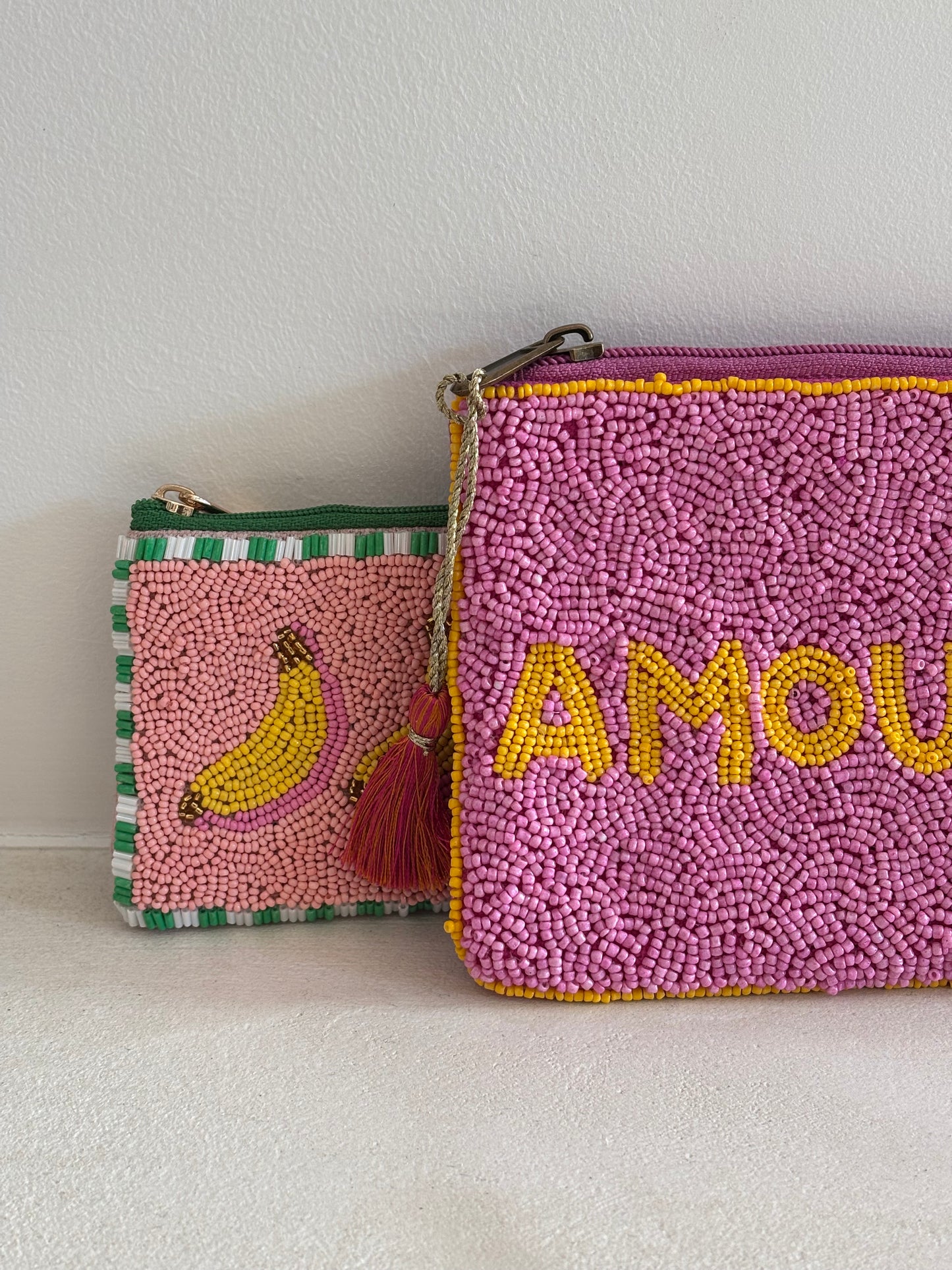 POCHETTE PERLES · Amour