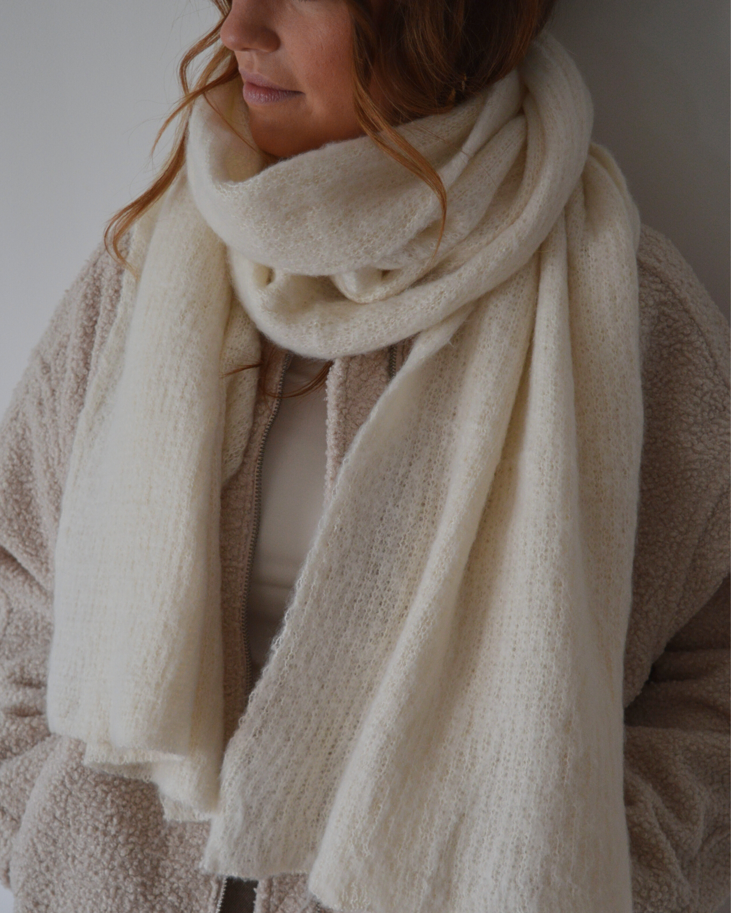 ÉCHARPE · Écru