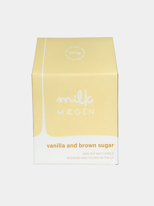 Milk by Maegen · bougie à la vanille et à la cassonade