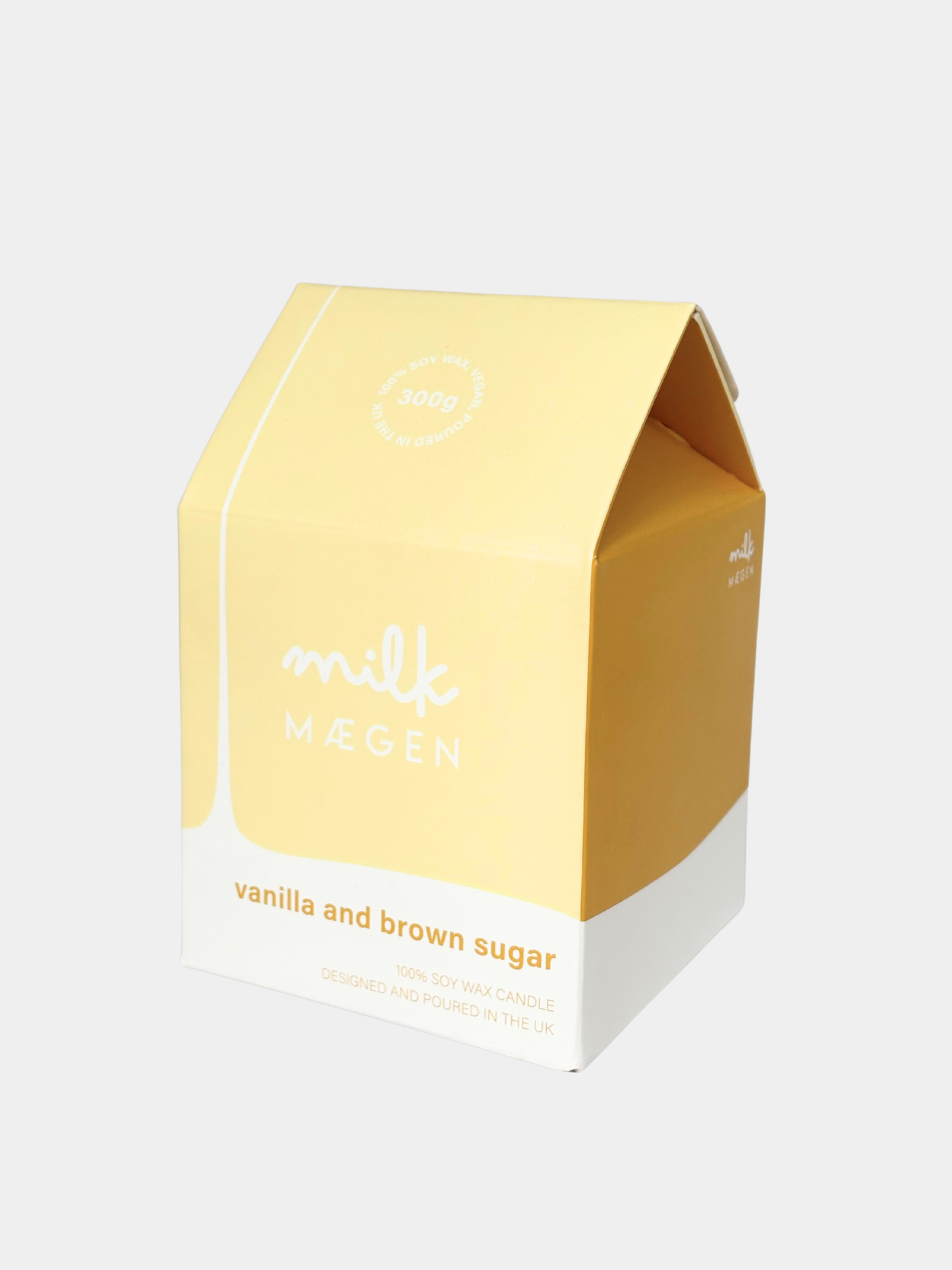 Milk by Maegen · bougie à la vanille et à la cassonade