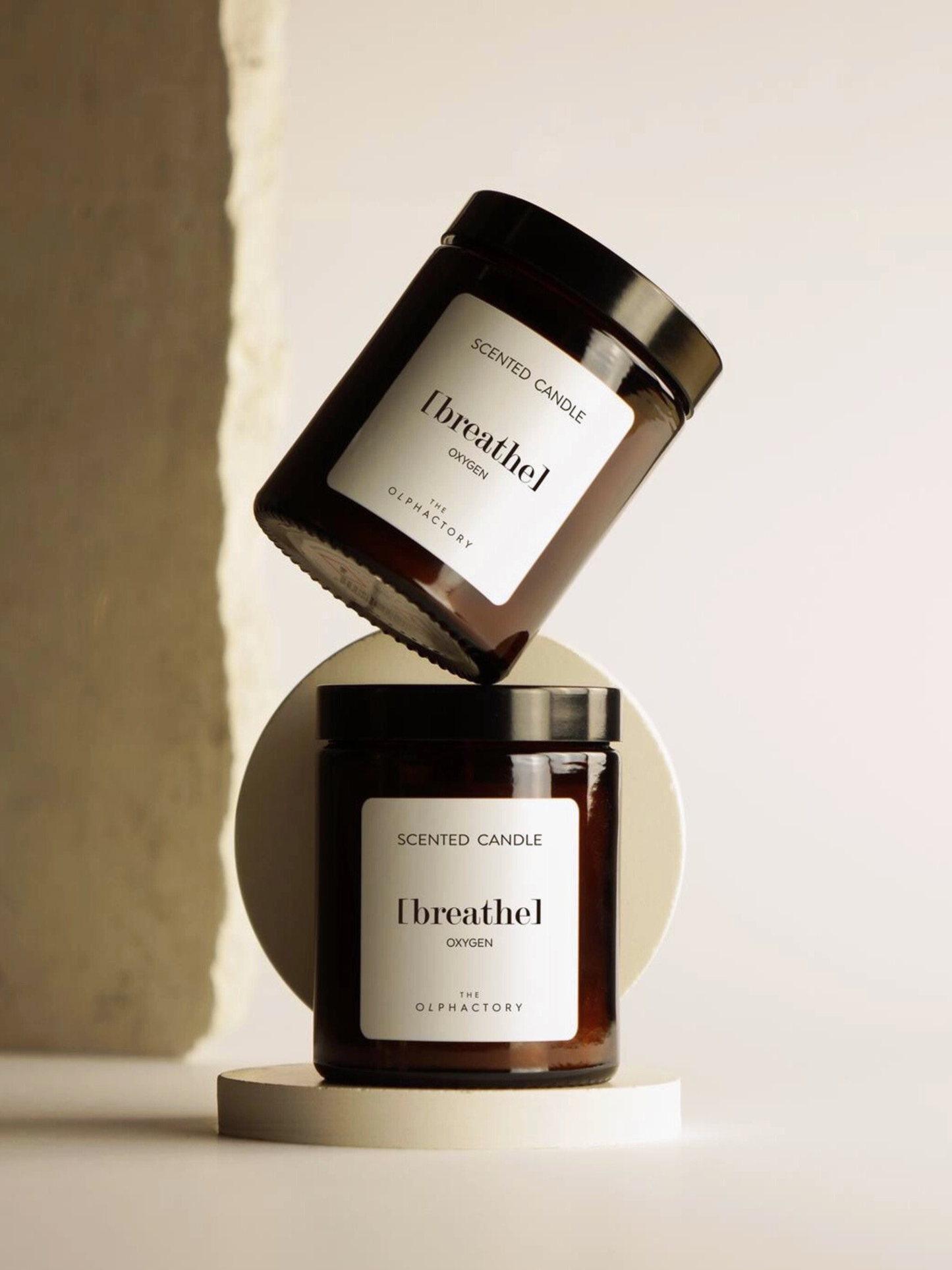 Bougie en cire végétale · OXYGEN 135g