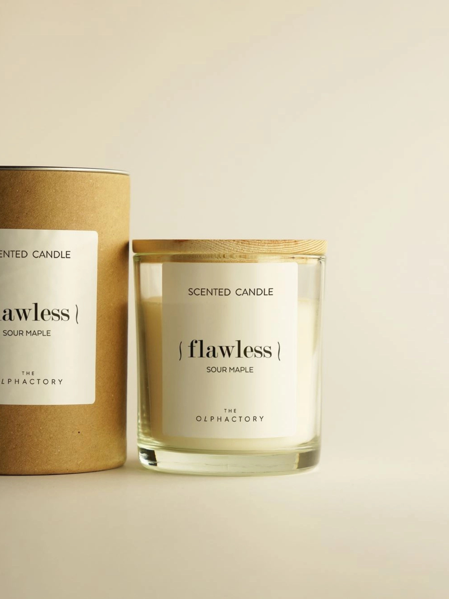 Bougie en cire végétale · SOUR MAPLE 200g