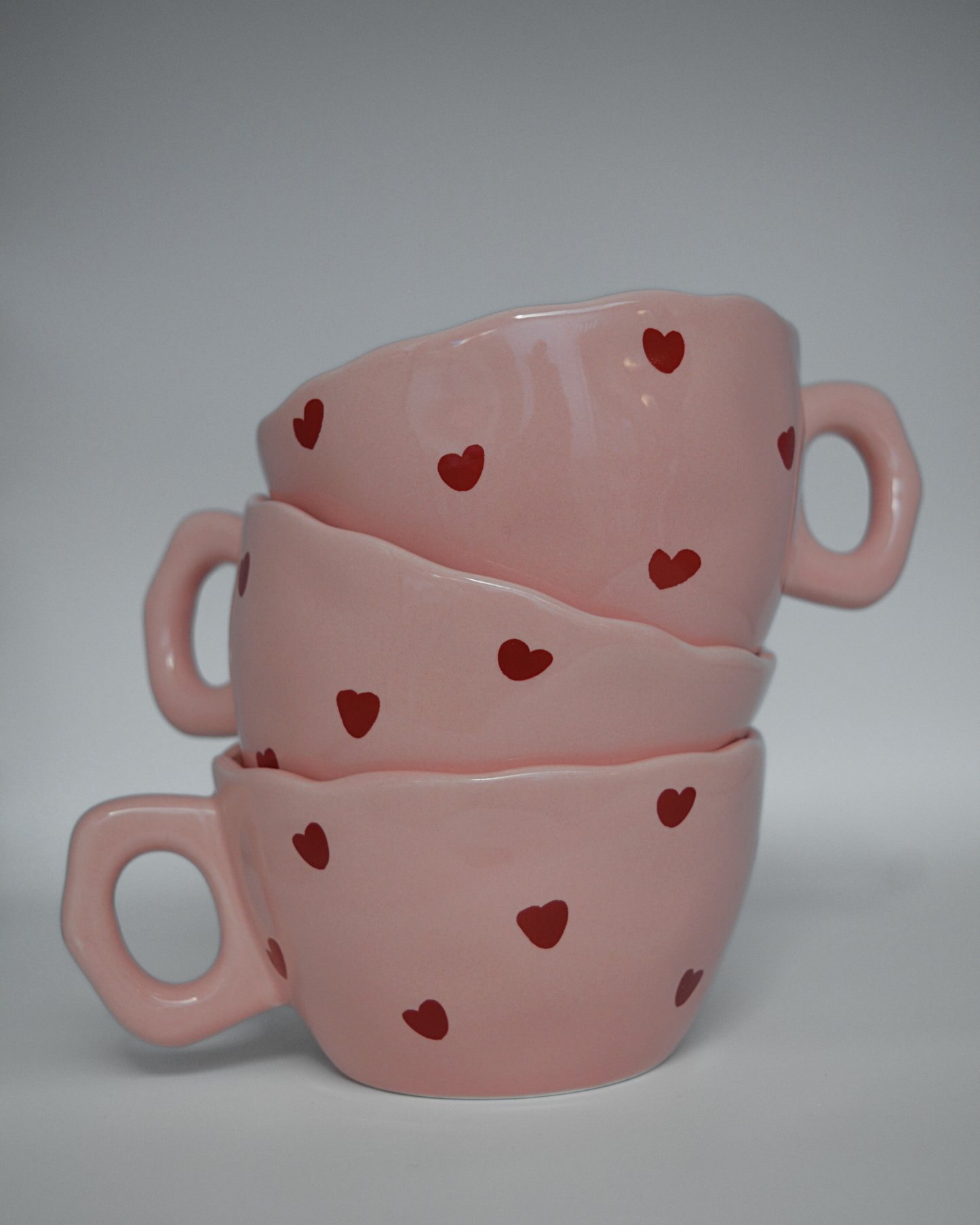 MUG · Rose à coeurs