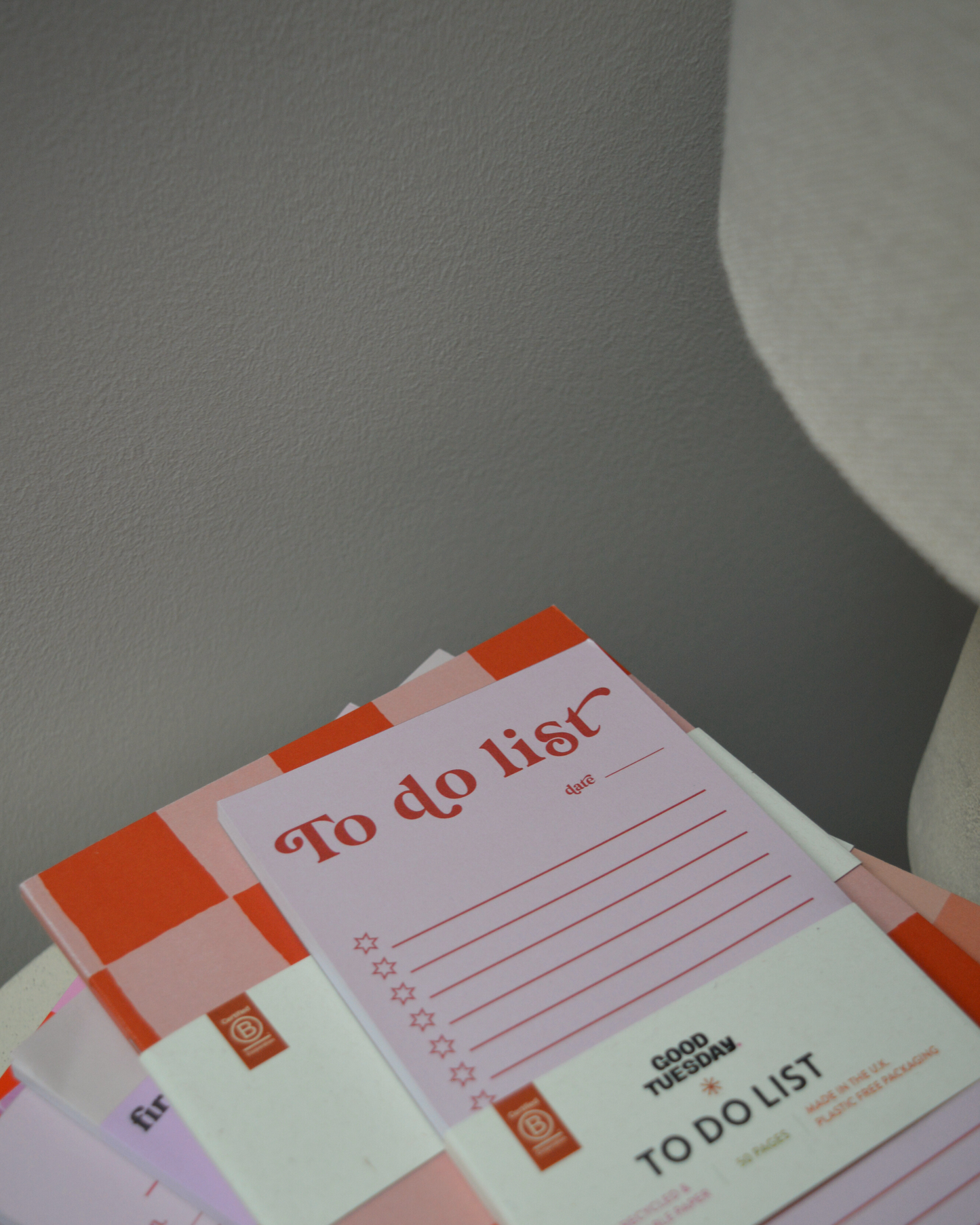 TO DO LIST · Rose et rouge