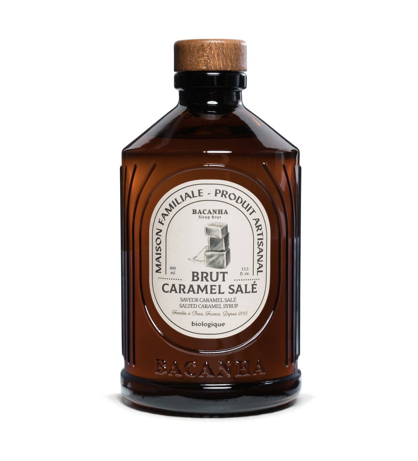 Sirop de Caramel Salé Brut Biologique - 400 ml