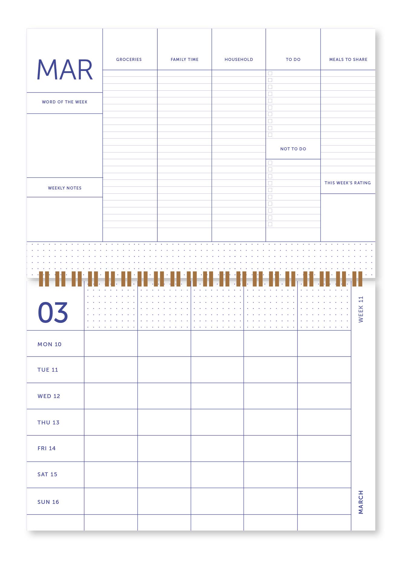 AGENDA FAMILIAL 24/25 · Beige