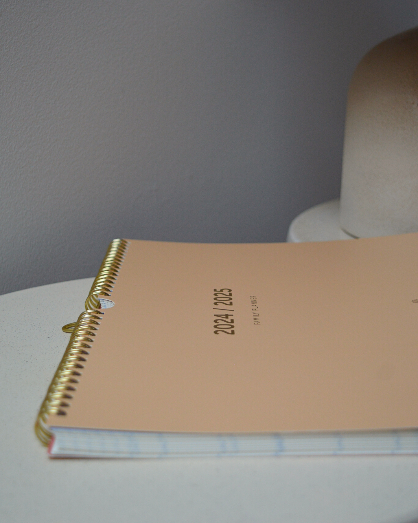 AGENDA FAMILIAL 24/25 · Beige