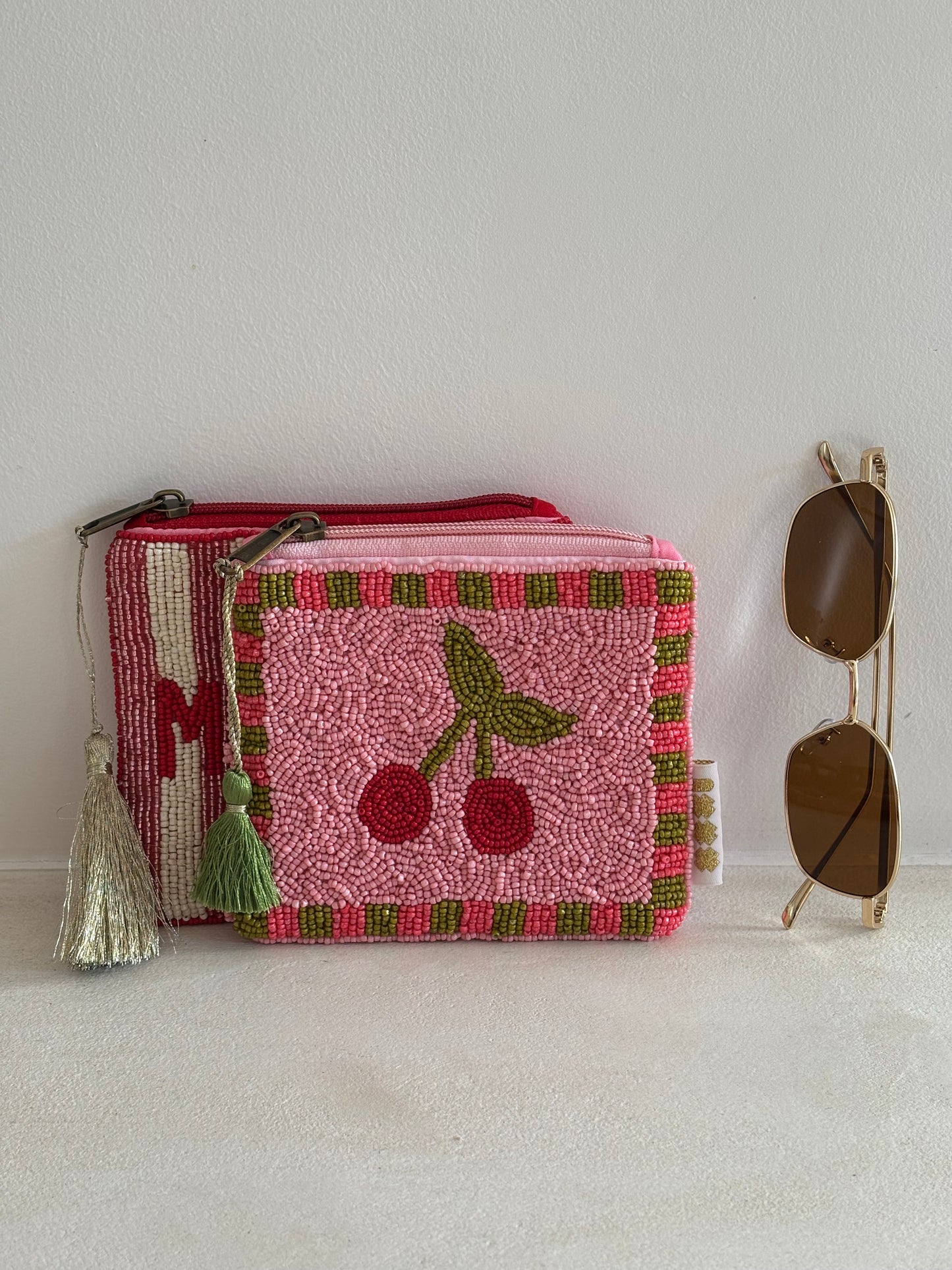 POCHETTE PERLES · Cerises