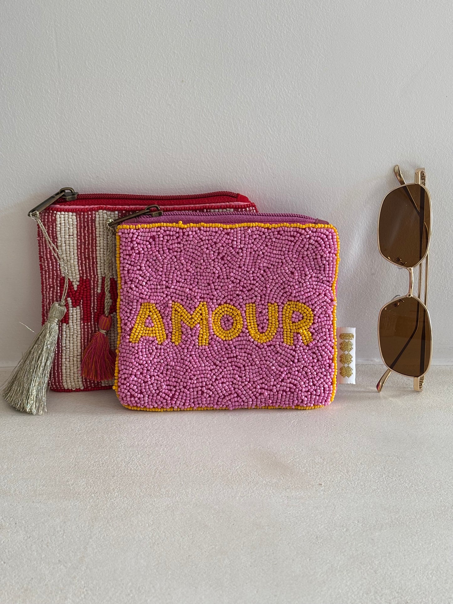 POCHETTE PERLES · Amour