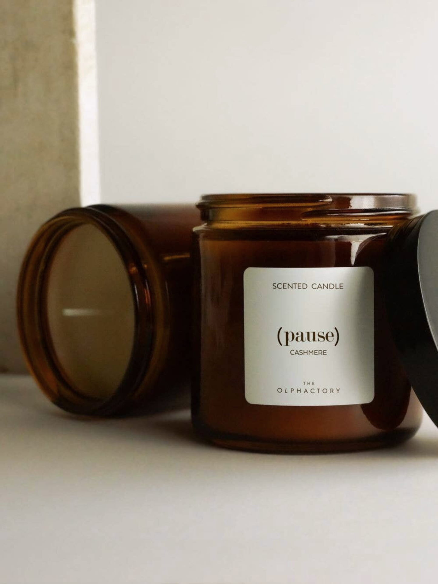 Bougie en cire végétale · CASHMERE, linge frais 360g