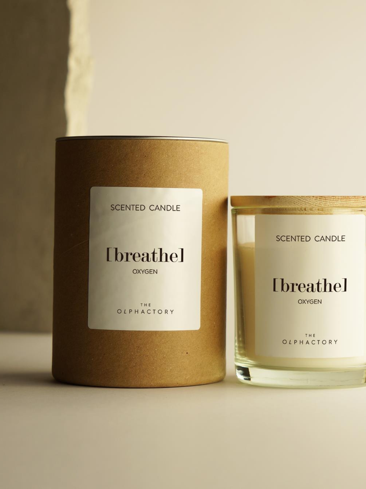 Bougie en cire végétale · OXYGEN 200g