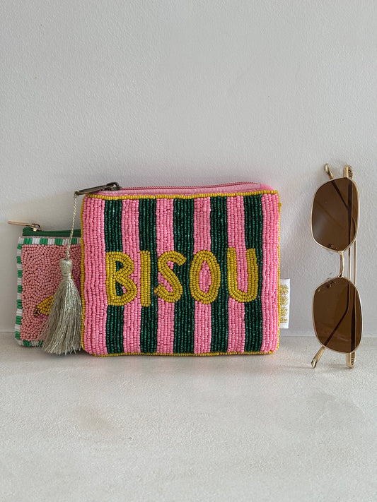 POCHETTE PERLES · Bisou
