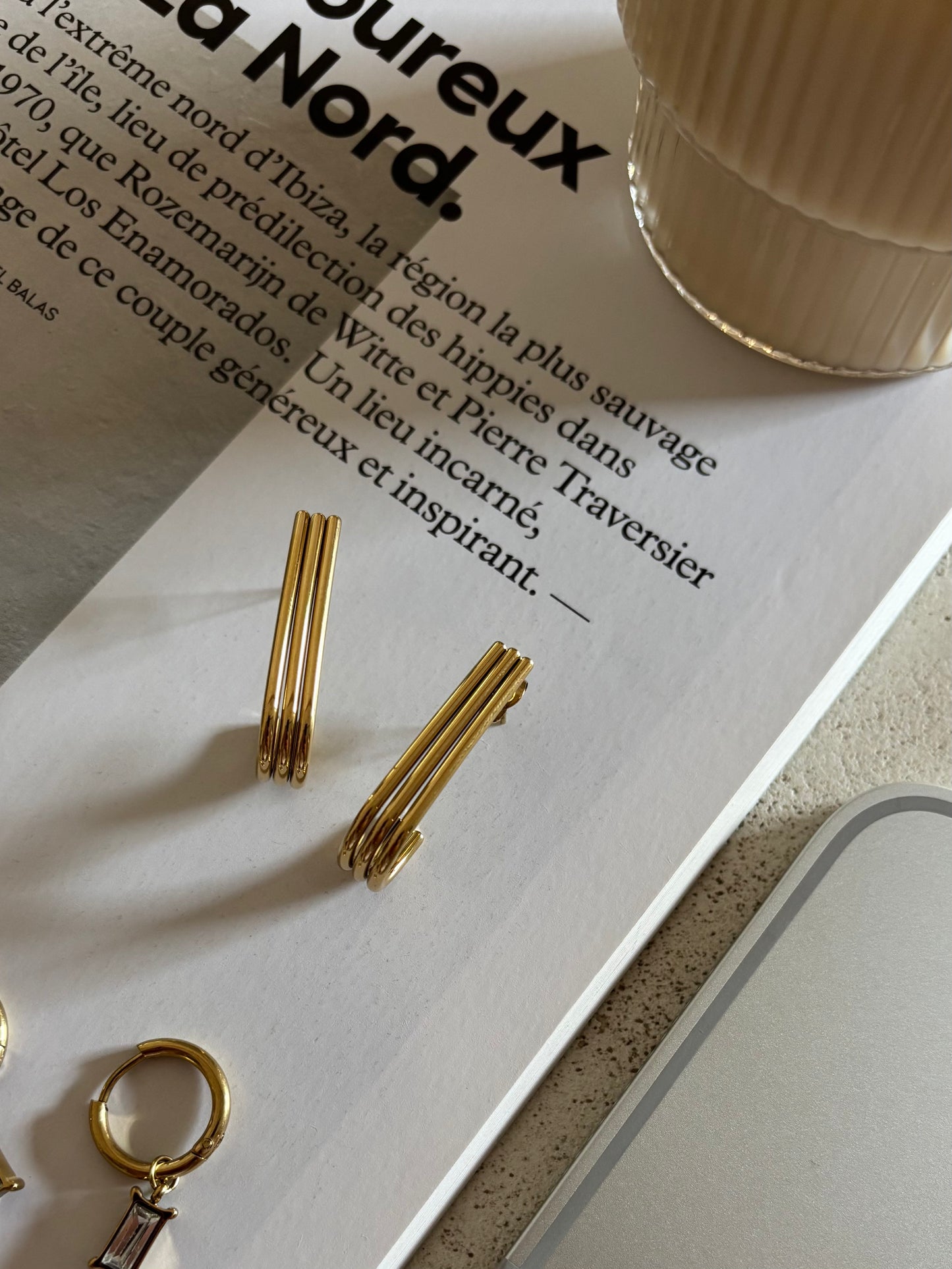 BOUCLES D'OREILLES N°74